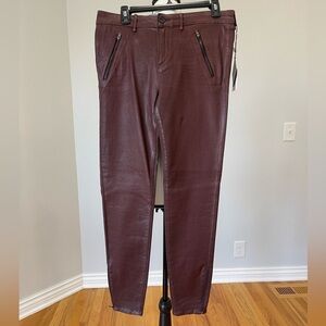 Habitual Coated Denim size 31 New Amalia Hi Rise Zippered skinny jeans concert